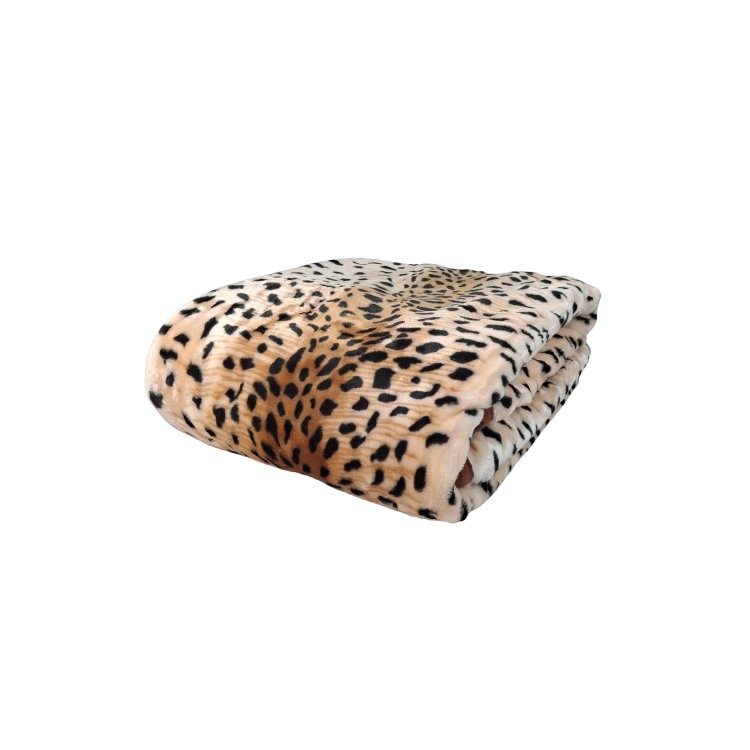 Koc akrylowy - Gruby i ciepły- Gepard